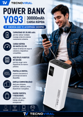 Power Bank 30.000 mAh | Carga Rápida y Alta Capacidad